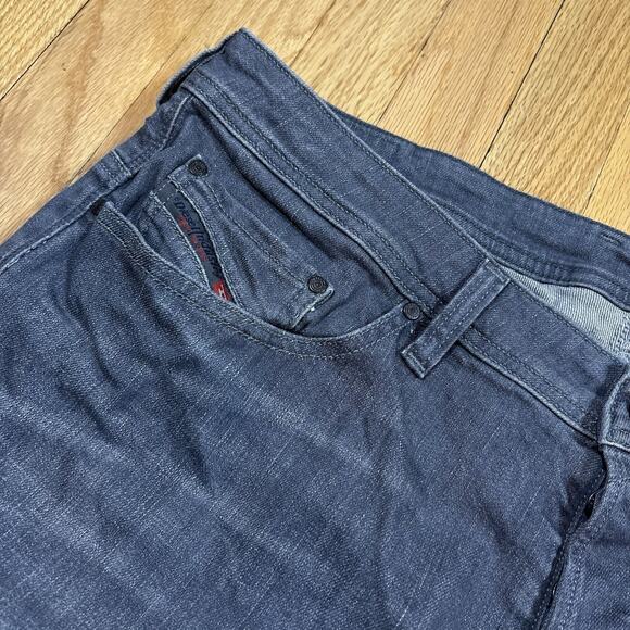 Diesel Safado Jeans Men’s 36x32 Gray Regular Slim Straight Stretch Denim USA - Picture 4 of 16